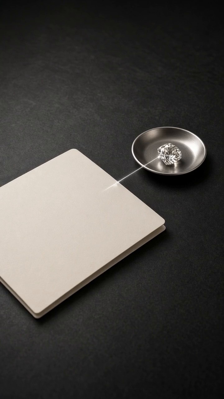 The paper, the stone. How we settle.