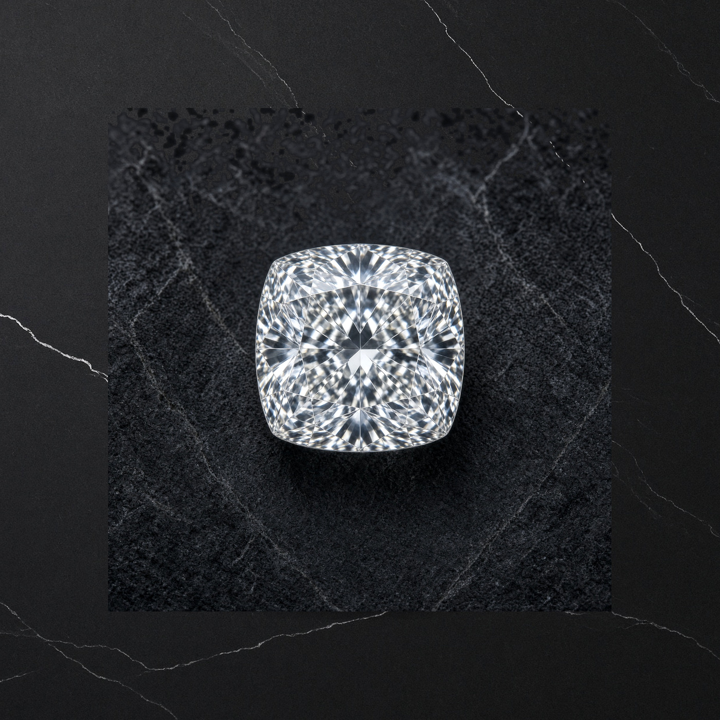 Cushion diamond