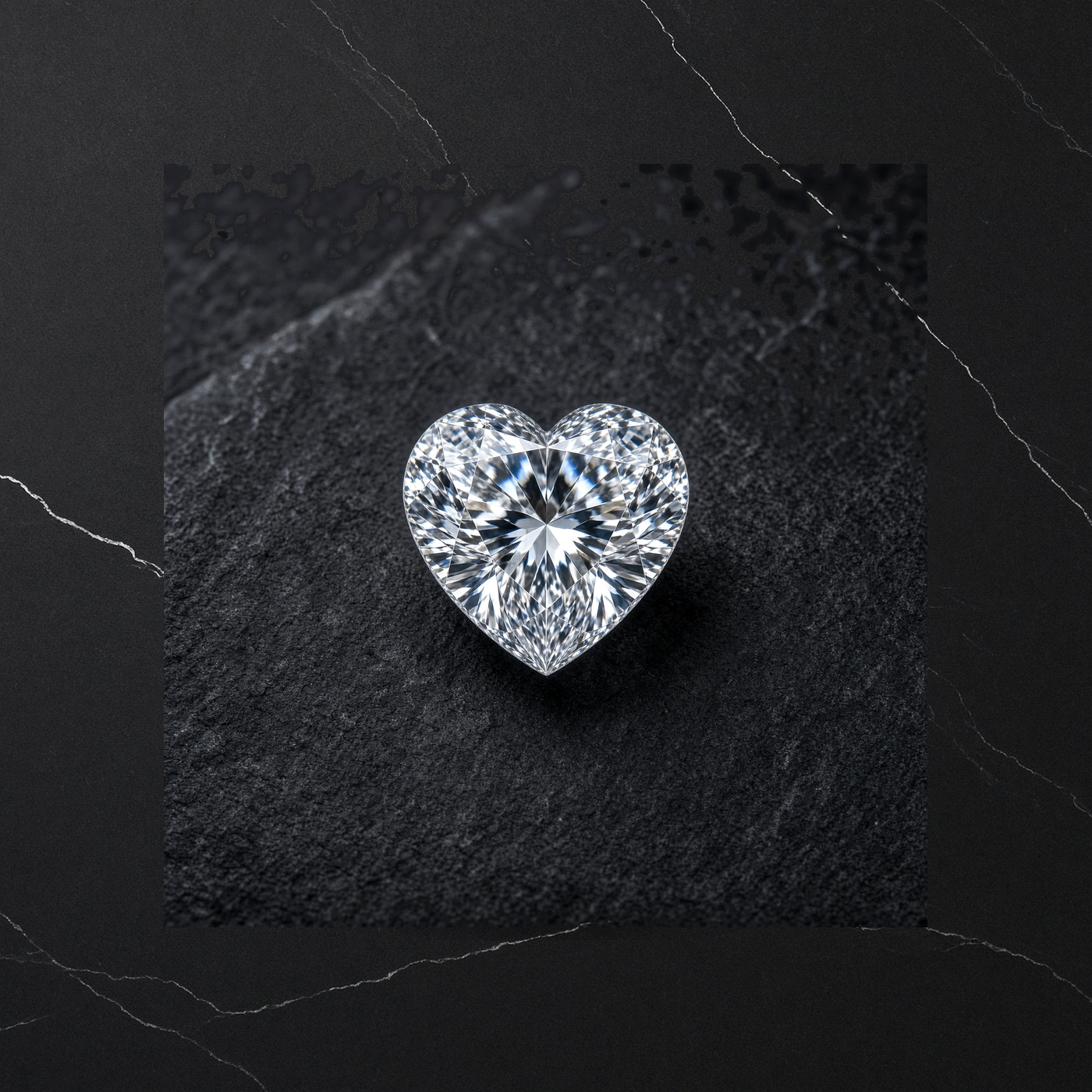 Heart diamond